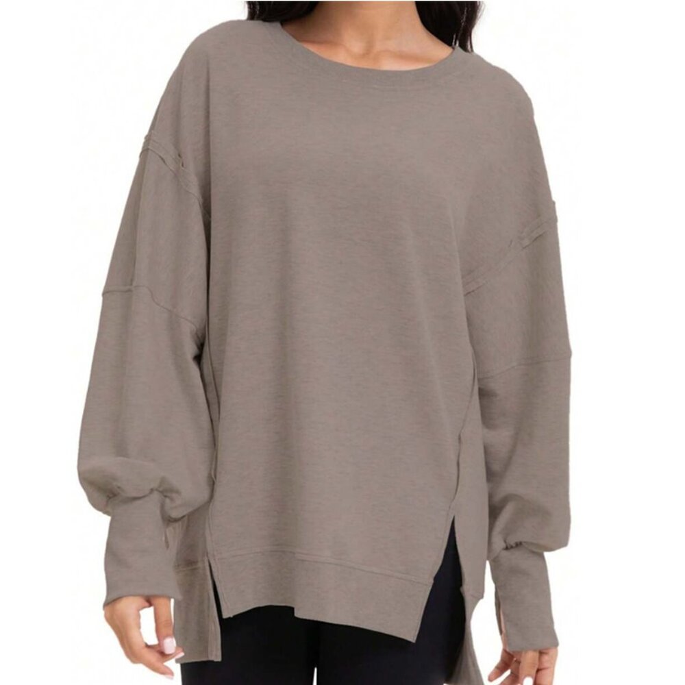 Crewneck French Terry Long Sleeve Sweatshirt